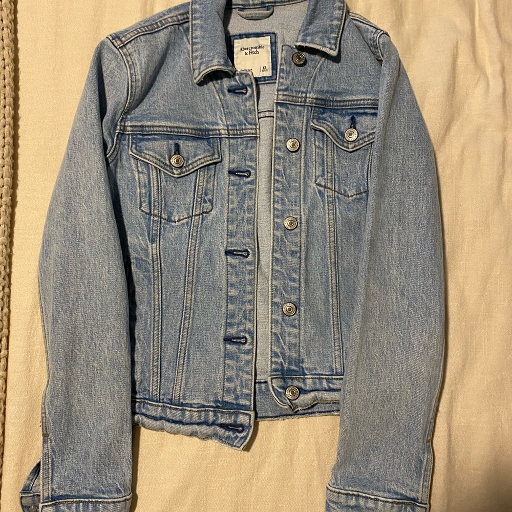 Abercrombie jean jacket. Worn one time.
